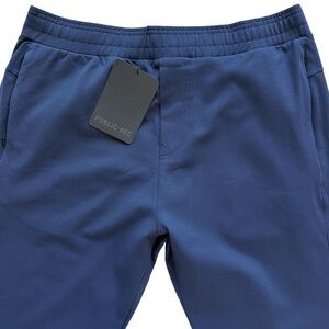 NWT Public Rec All Day Every Day Pants Stretch Elastic Waist Jogger 36x32 Navy